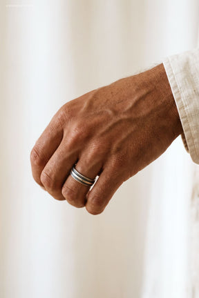 Brushed Open Ring