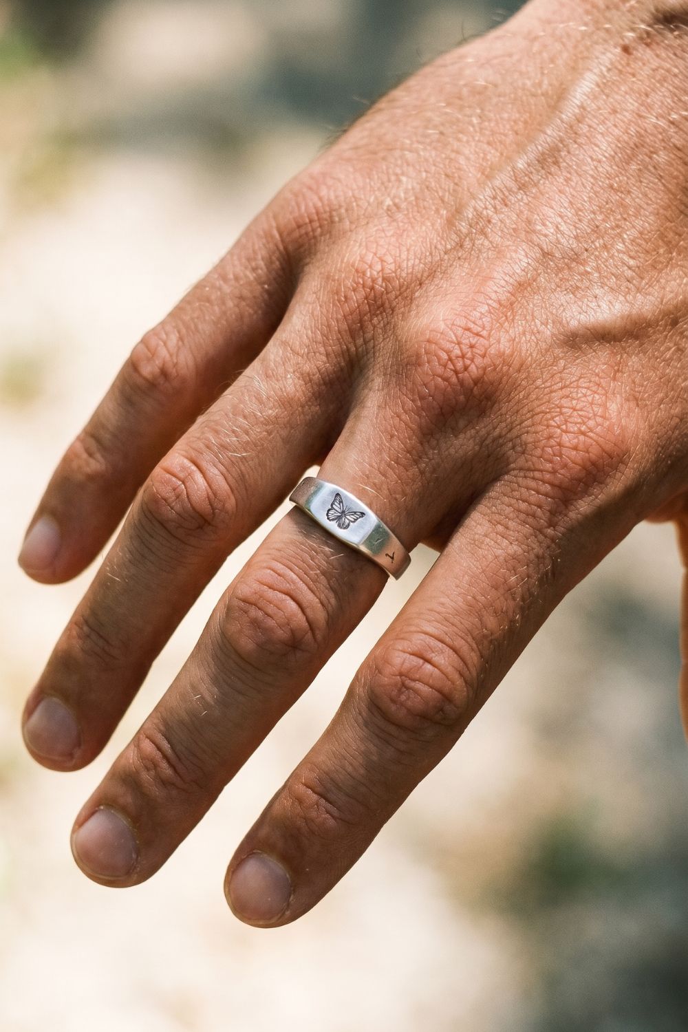 Butterfly Open Ring