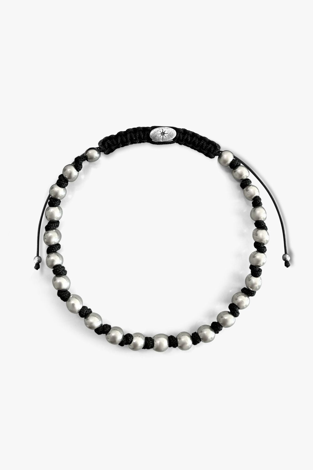 Chrome Pearl Bracelet