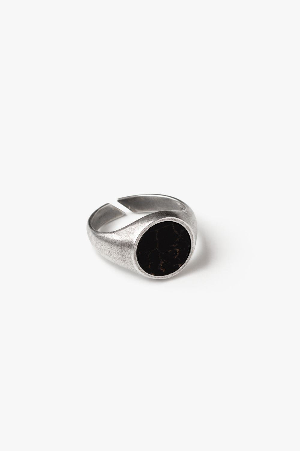 Onyx Ring - Black Marble