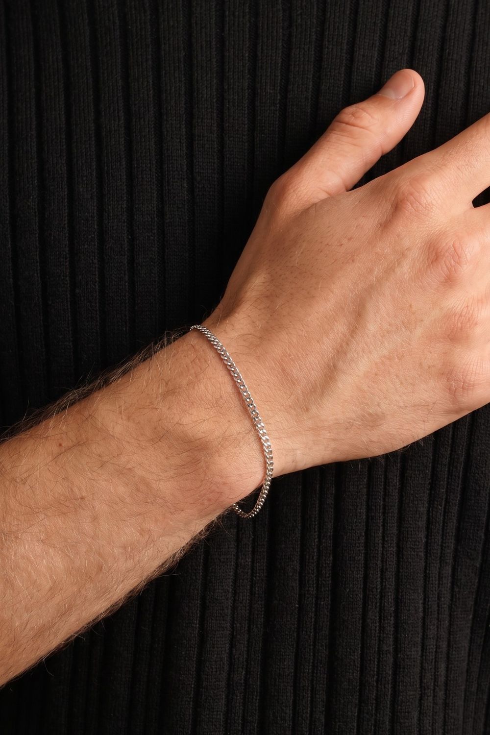 Ruko Bracelet aus 925 Sterlingsilber getragen am Handgelenk
